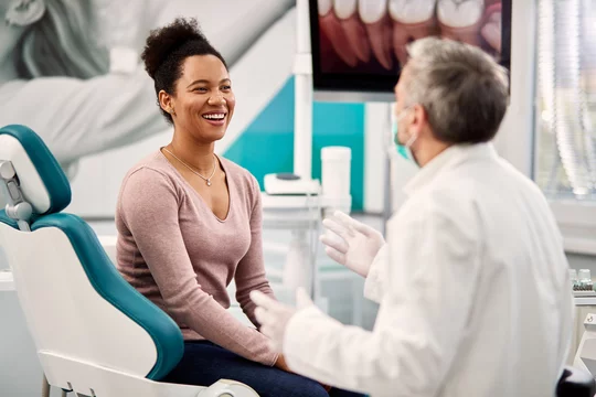 patient first appointment at our dental clinic